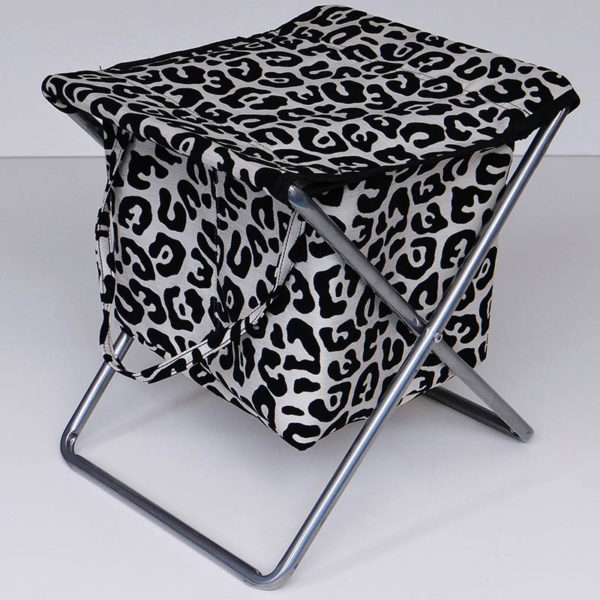 Silla Puf Modelo Leopardo1